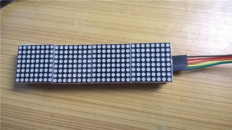 Test Dot Matrix Display