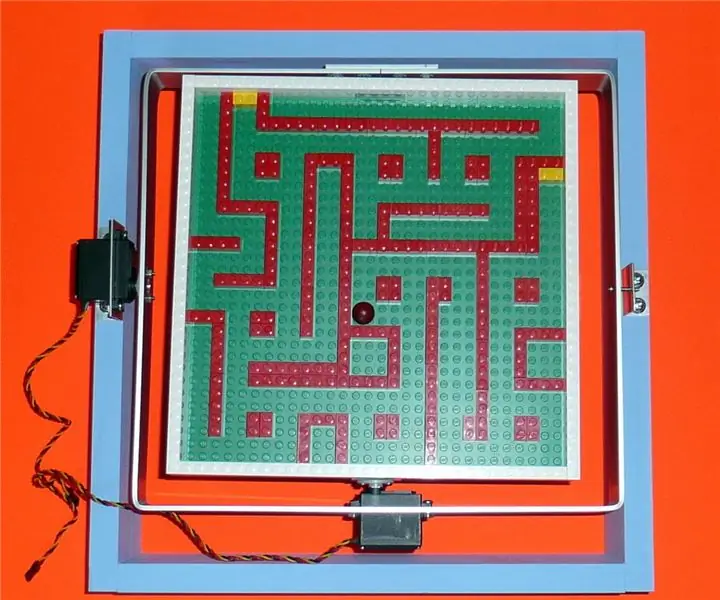 Kinokontrol ng Servo ang Marble Maze Build 2: 6 Mga Hakbang (na may Mga Larawan)