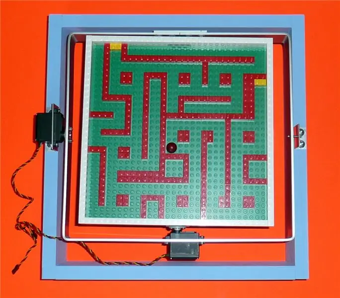 Servo -ohjattu Marble Maze Build 2