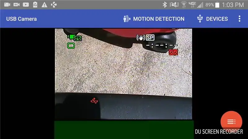 Pagsubok sa Backup Camera