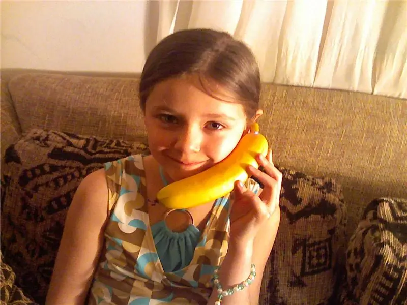 Brezžična slušalka Bluetooth Banana Phone: 8 korakov