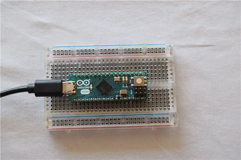 Arduino Micro -ге пернетақтаны салыстыру бағдарламалық жасақтамасын жүктеңіз