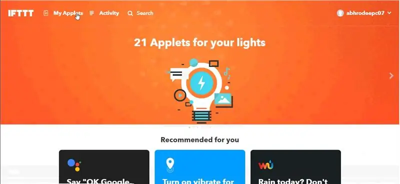 IFTTT (Sekiranya Ini Kemudian)