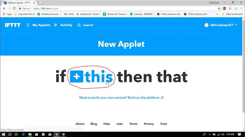 IFTTT (Eğer Bu O Zaman Buysa)