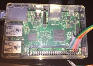 Connectez le capteur au RaspberryPI