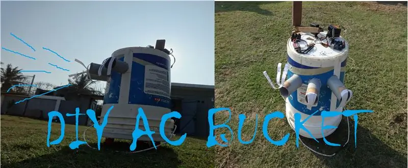 DIY Bucket Air Conditioner