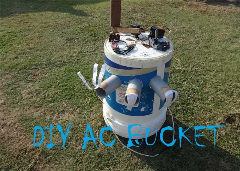 DIY Bucket Air Conditioner