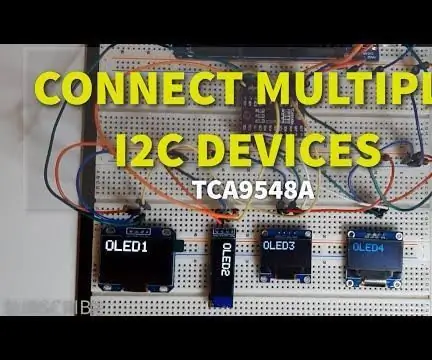 Arduino Connect flere I2C -enheter: 6 trinn