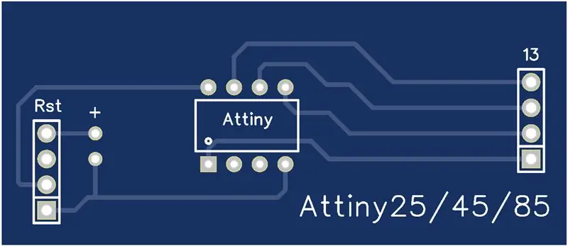 תכנות Attiny85 (מגן) באמצעות Arduino UNO