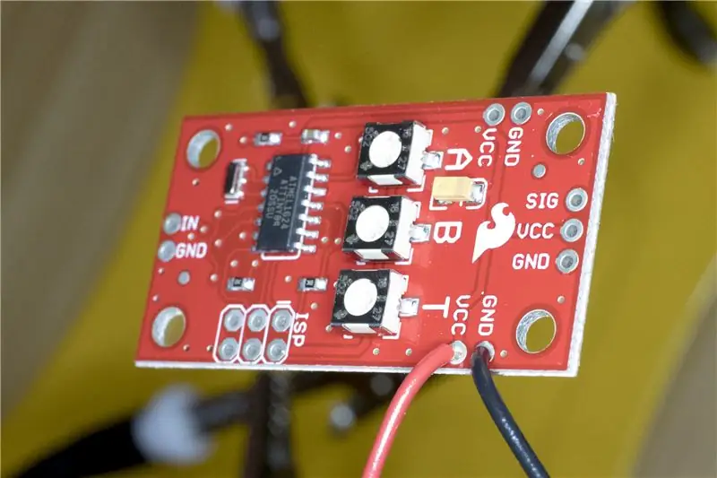 Adapterdrade vir soldeervate -aansluiting na servo -snellerbord