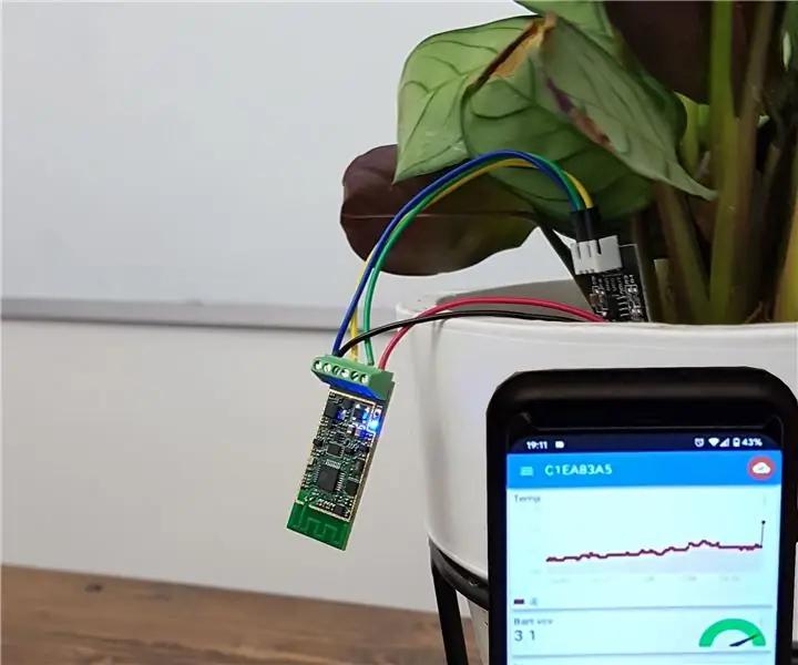 IOT WiFi Flower Moisture Sensor (batteridriven): 8 steg (med bilder)