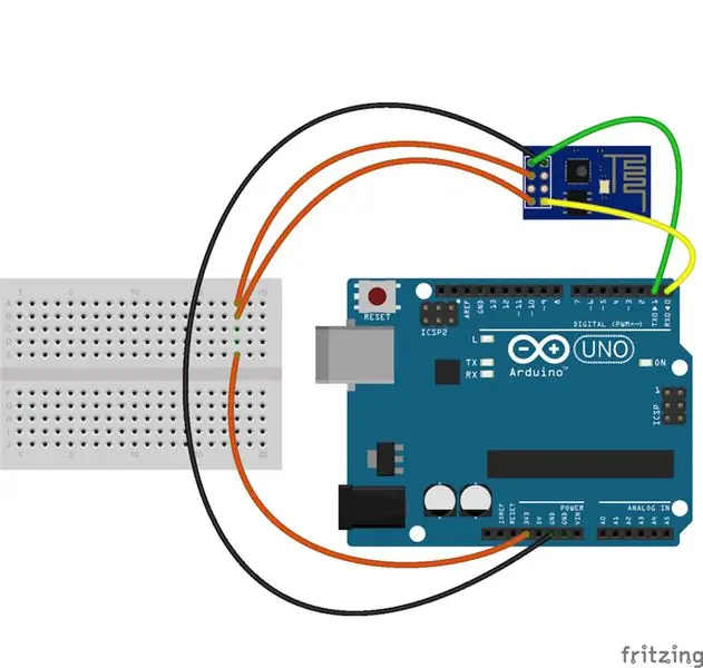 התקנת מודול ESP8266