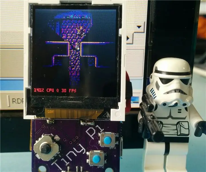 TinyPi: il dispositivo di gioco basato su Raspberry Pi più piccolo al mondo: 8 passaggi (con immagini)