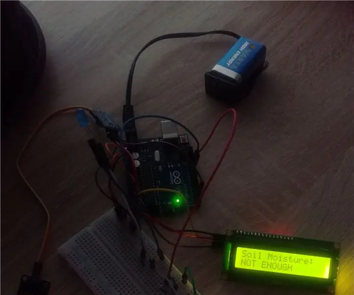 Arduino Soil Moisture Project: 4 trin