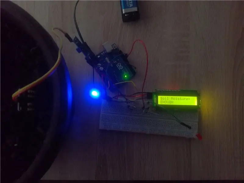 Arduino հողի խոնավության նախագիծ