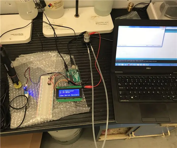 PH -reguleerder/meter - Arduino: 7 stappe