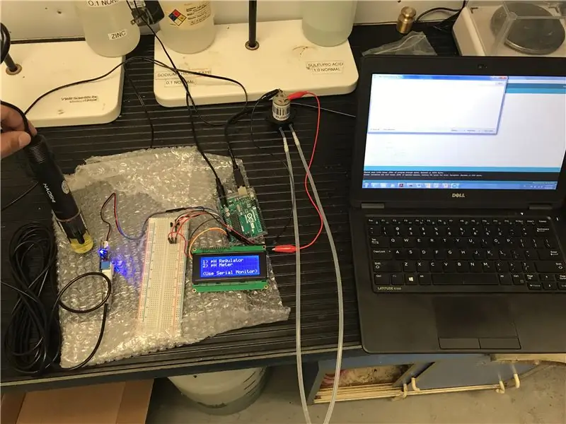 Regulator PH/mjerač - Arduino