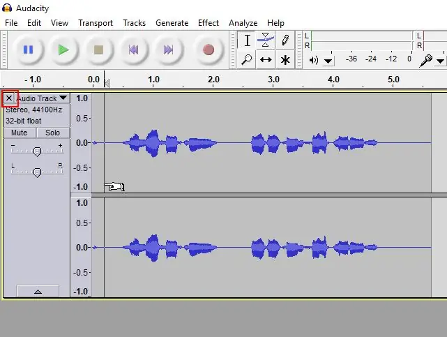 Audacity Test Record Cov Ntaub Ntawv