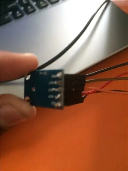 Connexion de l'accéléromètre et du buzzer à l'Arduino