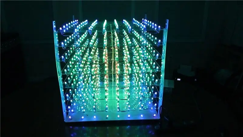 Ahududu Pi ile DIY 3D LED Küp