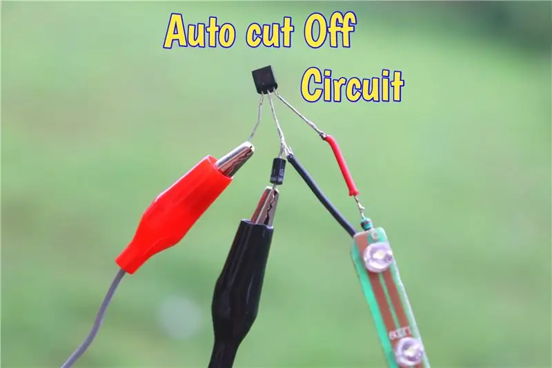 Comment faire un circuit de coupure automatique