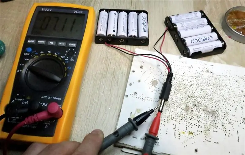 Strøm (AA -genopladelige batterier) Mulighed 1/2