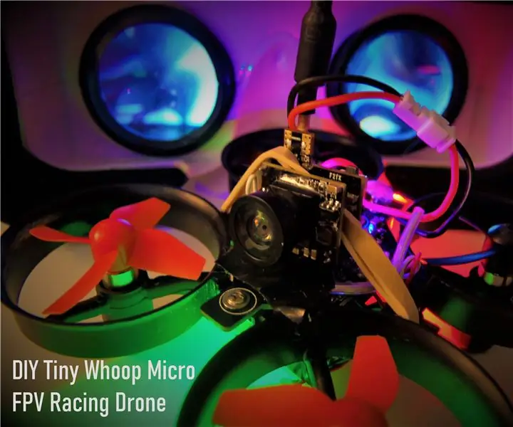 DIY FPV -hommeltuig vir minder: 7 stappe