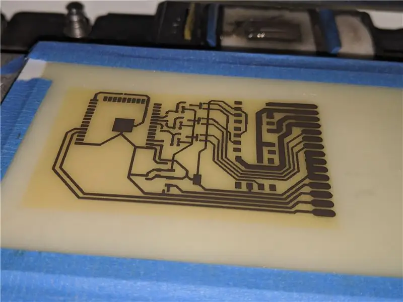 Print het PCB-ontwerp