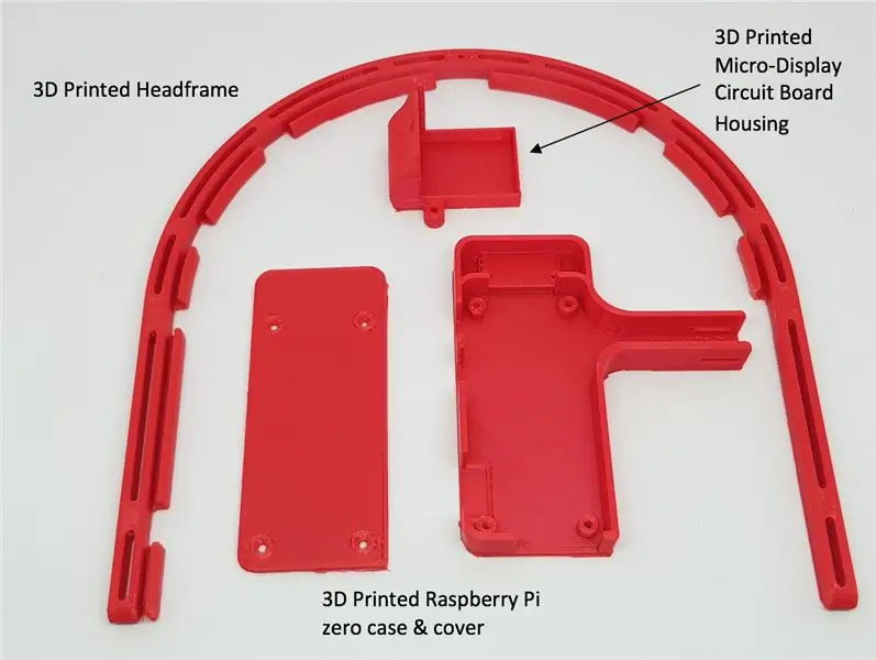 Stampa 3D delle parti EyeTap