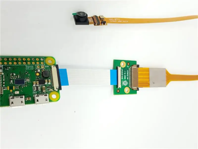 Construirea modulului Raspberry Pi cu camera Spy