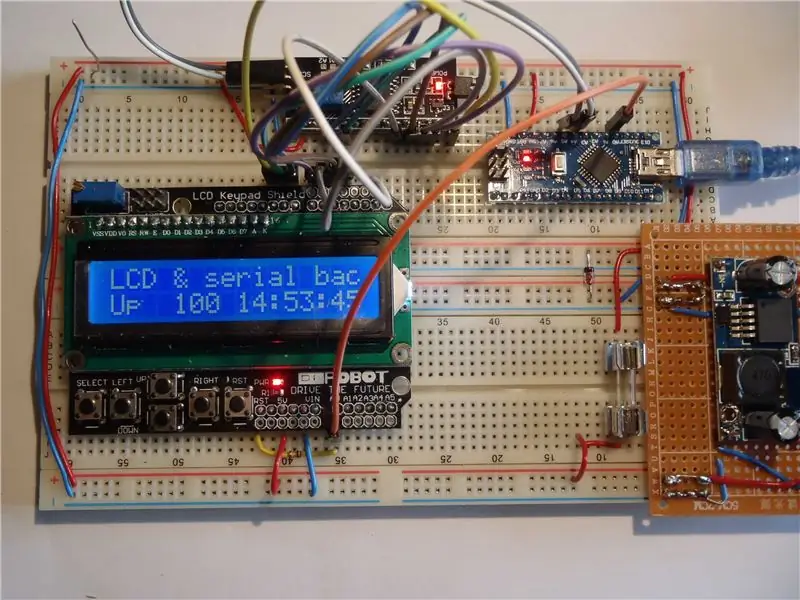 1602 LCD ստեղնաշարի վահանի մոդուլ I2C ուսապարկով