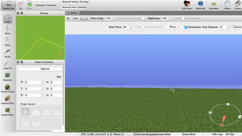 MC Edit 2 - Uw schematisch diagram in Minecraft brengen