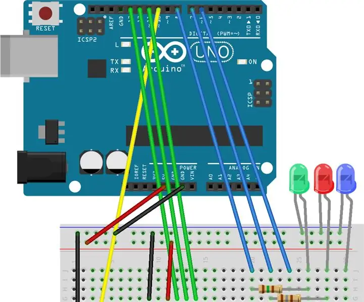 Programmera chips med din Arduino - AVR ISP som täcker ATTiny85, ATTiny2313 och ATMega328: 3 steg