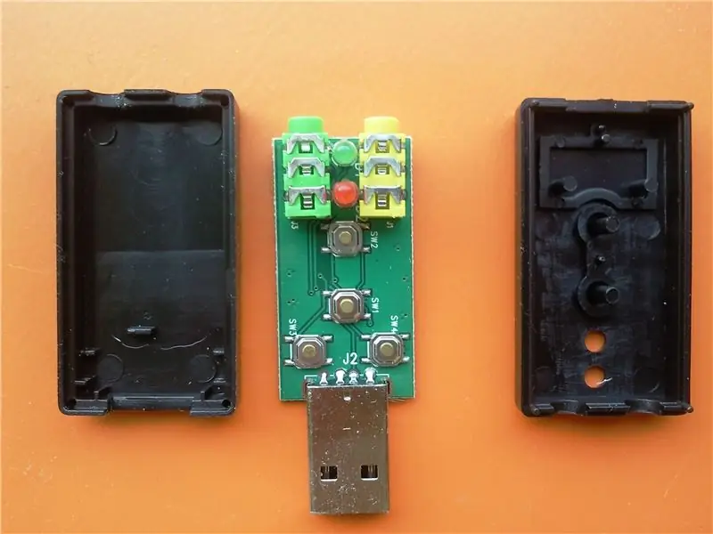 USB Audio Card Revers Tsim thiab Nodifications