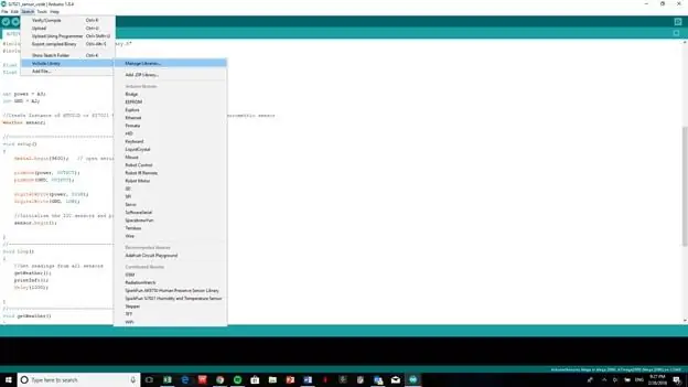 Ajouter des bibliothèques de composants Arduino