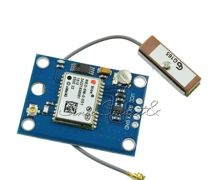 Arduino GPS พร้อมจอ LCD Nokia 5110: 4 ขั้นตอน