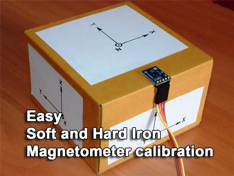 Kalibrasi Magnetometer Besi Keras dan Lunak Mudah