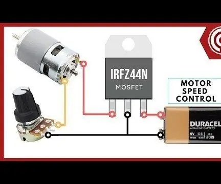 Dc Motor ылдамдыгын башкаруу микросхемасы: 5 кадам