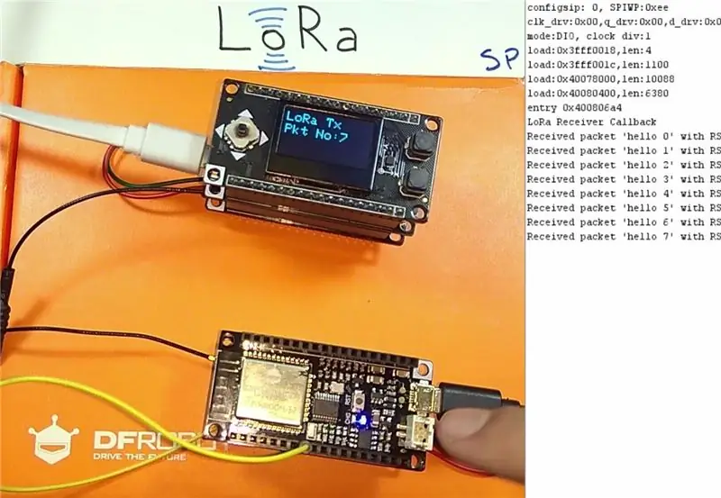 Spielen mit den LoRa-Radios