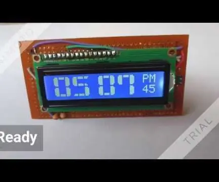 HODINY S POUŽITÍM ATMEGA 8: 7 kroků (s obrázky)