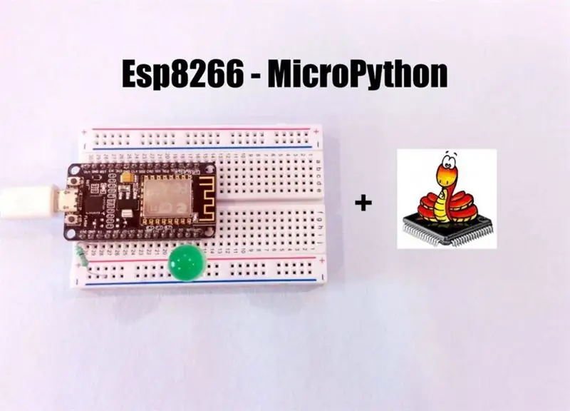 תוכנית ESP8266 - MicroPython