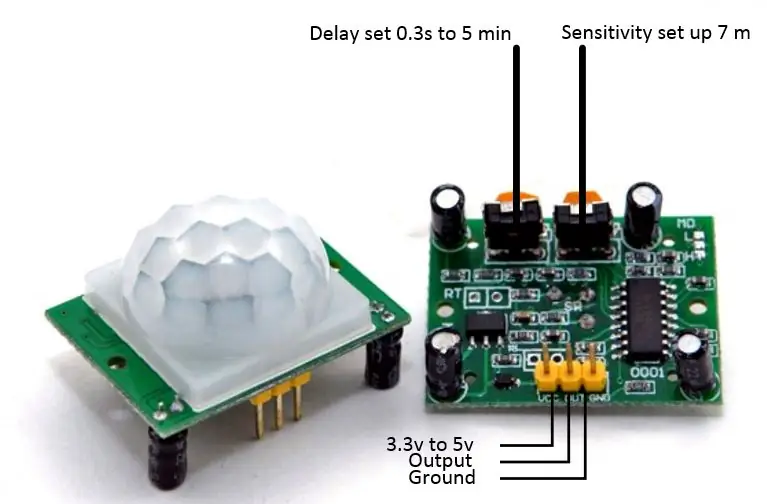 Conectando o sensor de movimento PIR