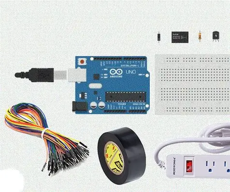 Kinokontrol ang Banayad na Silid Gamit ang PIR Sensor at Arduino: 6 na Hakbang