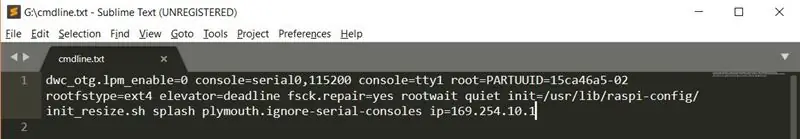 Tambahkan Ip dan Aktifkan SSH