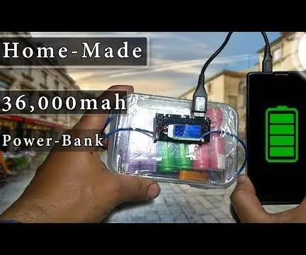 Qanday qilib 36000 Mah Powerbank qilish kerak?: 8 qadam (rasmlar bilan)