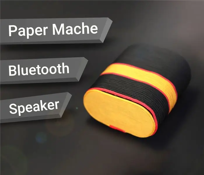 Altoparlanti Mache Paper Bluetooth