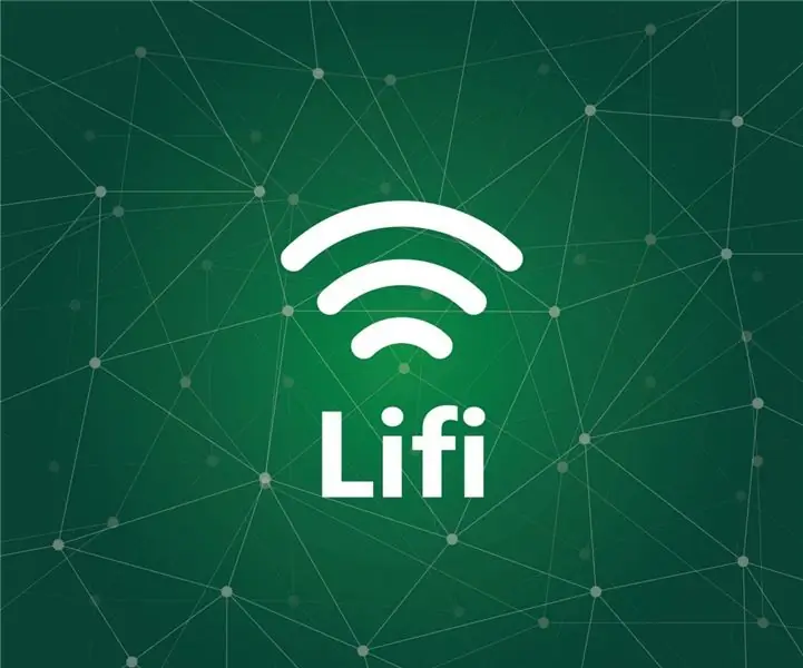 Lifi (stuur musiek analoog sein deur LED): 4 stappe