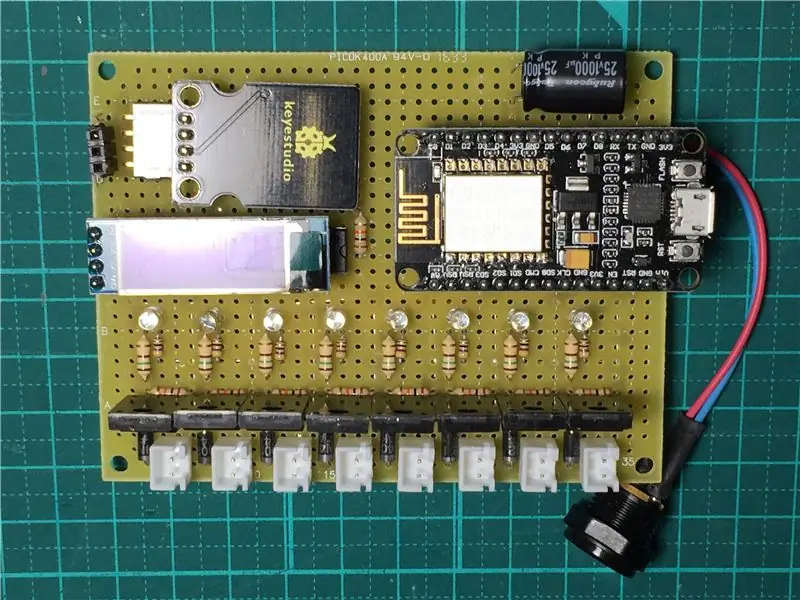 Circuito de controle de montagem