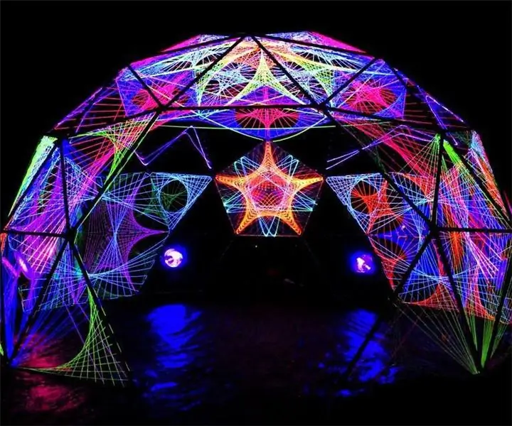 String Art Dome: 10 etapas (com fotos)