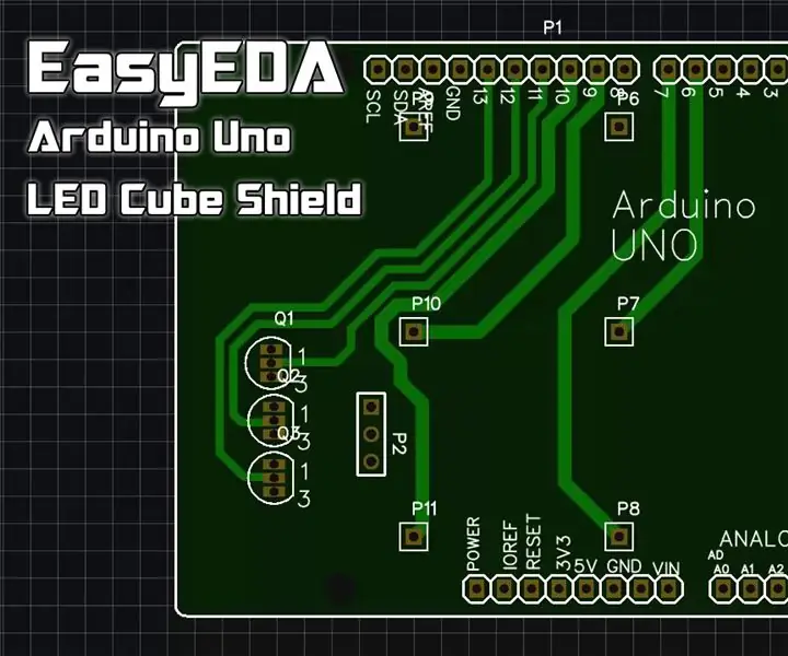 Hur man skapar ett Arduino -skydd mycket enkelt (med EasyEDA): 4 steg